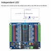 OSOYOO Nano IO Shield Breakout Board with GPIO Status LED,