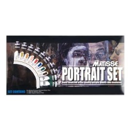 Derivan Matisse Structure Portrait Acrylic Paints 75 ml (10-Pieces Set)