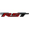 1Pc Front Grille RST Logo Emblems Car Truck Badges Stickers