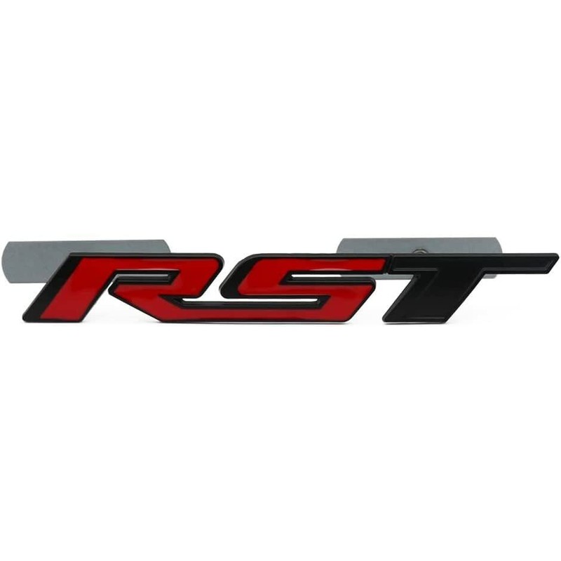 1Pc Front Grille RST Logo Emblems Car Truck Badges Stickers