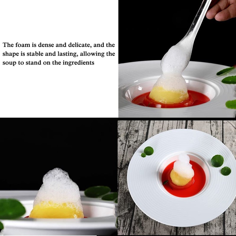DUEBEL Molecular Gastronomy Foam Generator, Stepless Speed Regulating Foam Generating