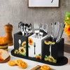 Lineshading 4 Pcs Silverware Caddy Sunflower Kitchen Decor Sunflower Silverware
