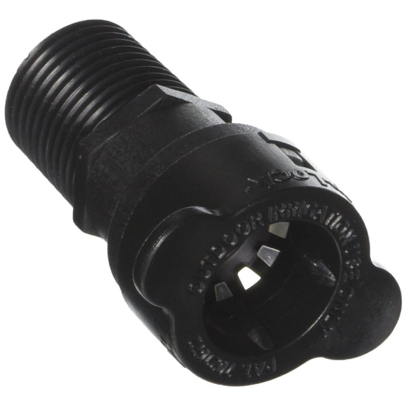 Orbit 67494 1/2-Inch MPT X Drip-Lock Push-Fit Drip Irrigation Adapter
