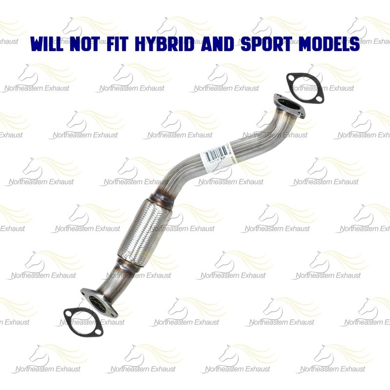 Exhaust Front Pipe Compatible for 2010-2012 Ford Fusion 2.5L |