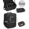 Makeup Backpack Professional Cosmetic Artist Bag Extra Large Travel Train