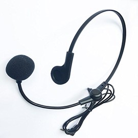 QQC Neck Lavalier Condenser Microphone for Loudspeaker Megaphone 3.5mm Plug，Amplifier for Microphone