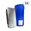 Double-Sided Outdoor Silver Foil Picnic Mat (Large) 2000x3000mm - 2 Pack, Portable Waterproof Mat