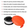 Trimmer Spool Line HeavyDuty Line String Replacement Cutter Accessories 30ft/0.065in