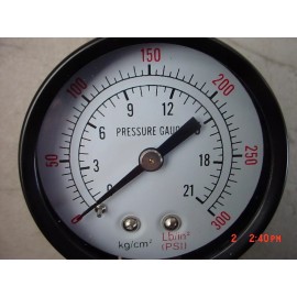 N/A 0-300 PSI  Air Compressor Gauge GA0250300GC