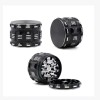 ANAS Herb Grinder|4 Pieces 2.5 Inches Spice Grinder with Magnetic