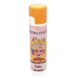 Golden Girls Cheesecake Flavored Lip Balm Six Pack - Moisturizing Lip Care - 6 Tubes (4g each)