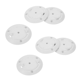 CAXUSD 20pcs Camera Mounting Plate Sturdy Wall Mount Base for Security Cameras Easy Installation Compact Design Indoor Outdoor Use Minimalist Style