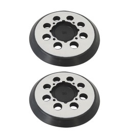 Smaeti Sander Pad Fit for Dewalt, 2 Pack 5" 8 Hole Hook and Loop Orbital Sander Metal Pad, for DeWalt DWE6421 6421K DWE6423 6423K DCW210B (4 Screw Holes Sanding Part Fits DWE64233 & N329079)