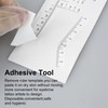 Guapa Brow Stencil Kit for Women: Disposable Non-Slip Templates |