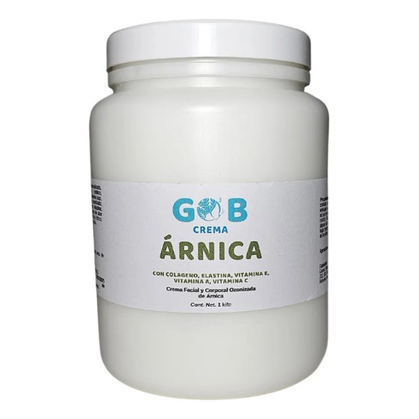 Crema De Árnica Ozonizada - Gob - 1 Kilo