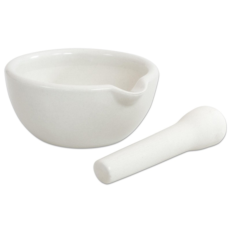 Betzold - Mortar with Pestle 320 ml - Ceramic Mortar