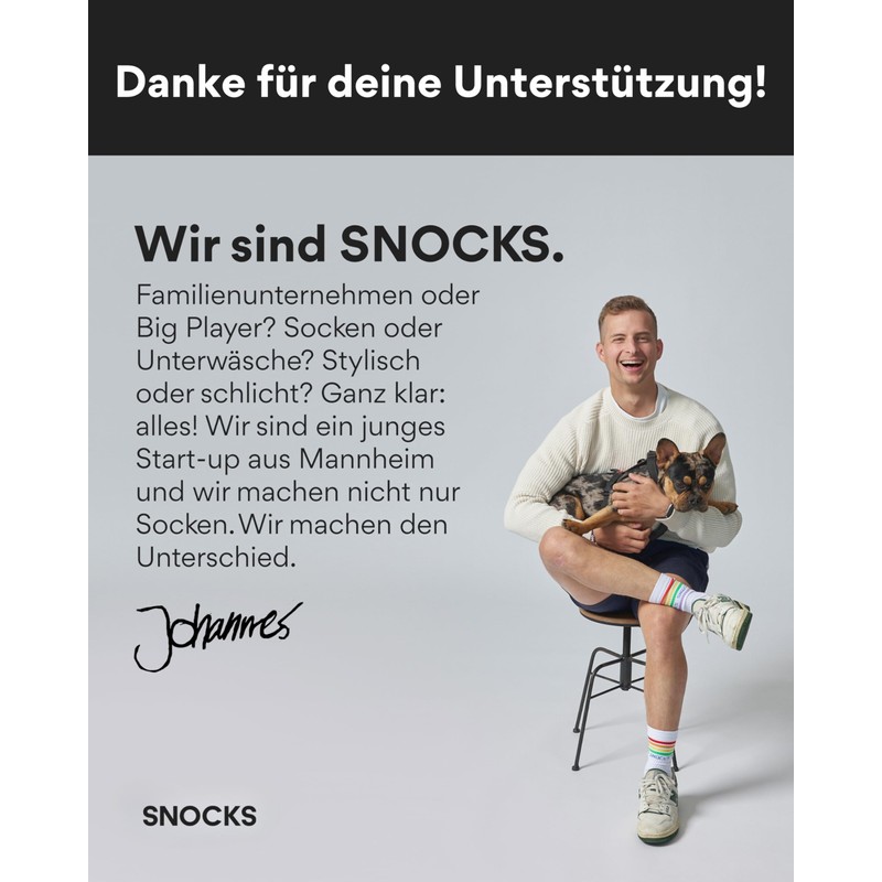 Snocks Women's and Men's Trainer Socks (6 x Pairs) -