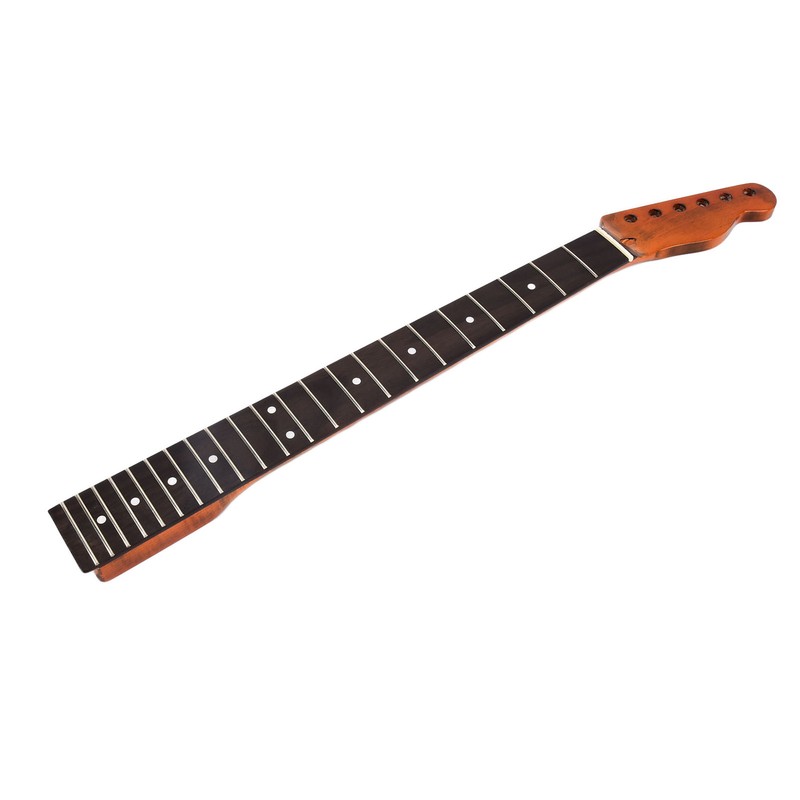 Guitar Neck 22 Fret Rosewood Maple Fingerboard Replacement Electric Guitars