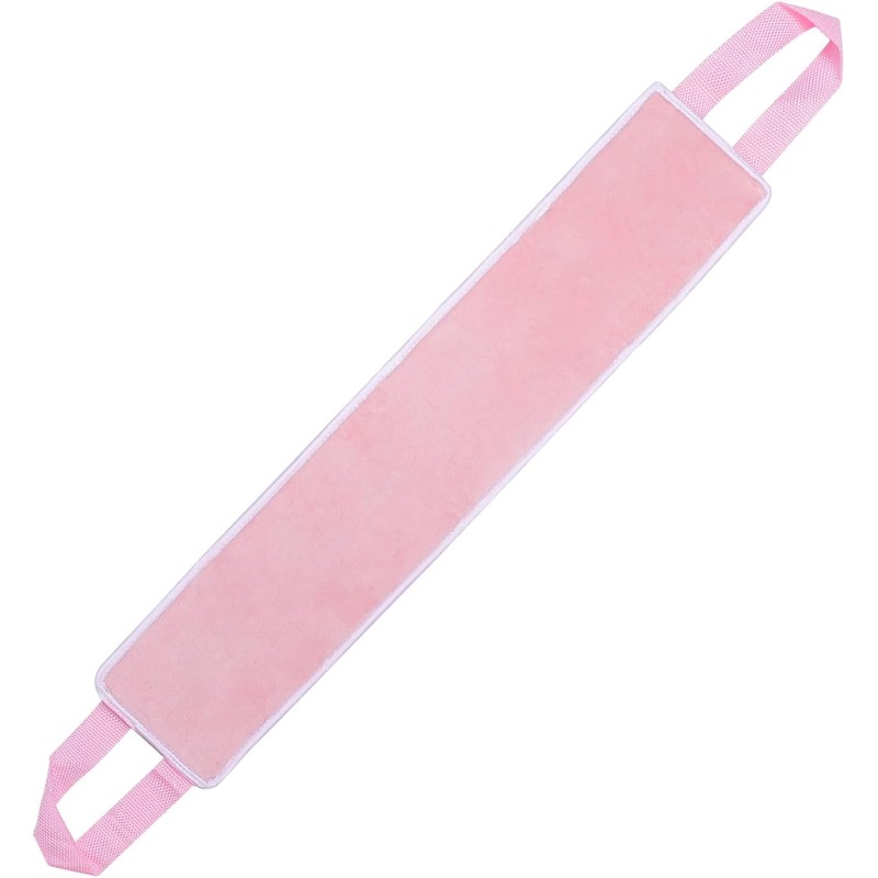 Artibetter Banda Aplicadora de Autobronceador Espalda de Tela Flocada Rosa