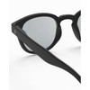 Ijipiji Sunglasses, Light Color, #E Model, Square, black/light grey