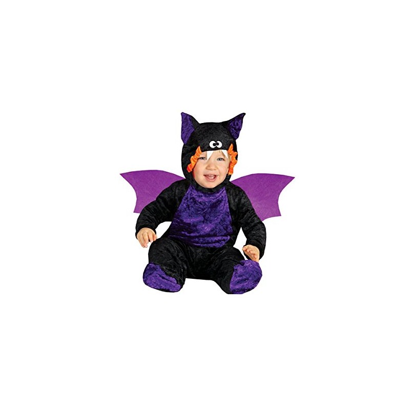 Guirca-Kostüm Fledermaus Vampir für Neugeborene, 0-12, 85535