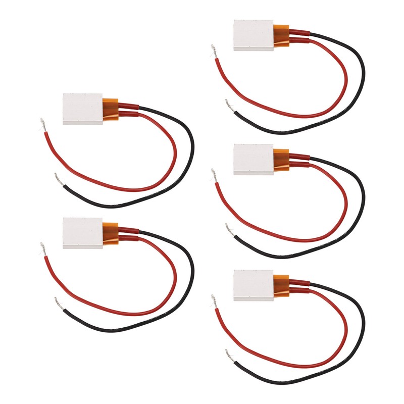 5Pcs PTC Heating Plate Aluminum Alloy Ceramic Thermostatic PTC Heating