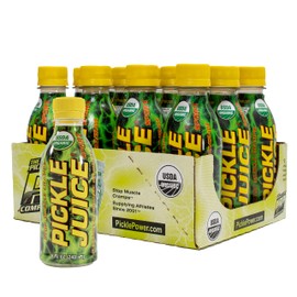 Pickle Juice Sports Drink - Relieves Cramps Immediately - Electrolyte Pickle Juice for Day & Night Time Leg Cramp Relief - No Artificial Ingredients - 8 oz, 12 Pack