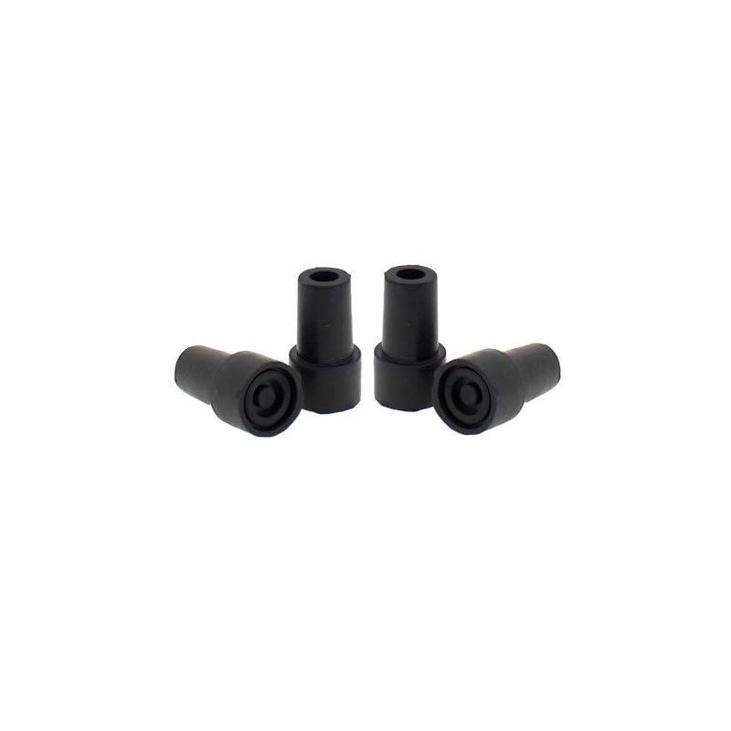 Lifeswonderful - Rubber Trekking Pole Tips for Combi Spike Wooden