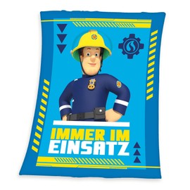 Herding Fireman Sam Fleece Blanket 130 x 170 cm 100% Polyester Fleece