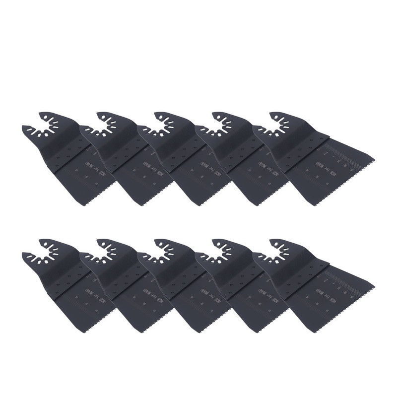 10Pcs Oscillating Tool Blades Universal Saw 65mm Fine Teeth High