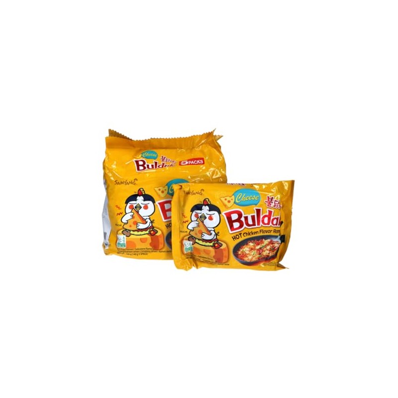 Samyang Buldak Hot Chicken Spicy Ramen Korea Instant Packaged Noodles,4.94