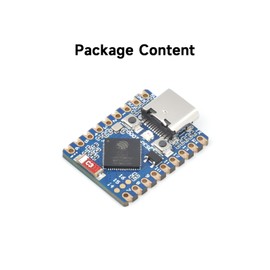 Waveshare ESP32-C3 Mini Development Board, Based On ESP32-C3FN4 Single-Core Processor, 160MHz Running Frequency, Support 2.4GHz WiFi & BT5, Castellated Module, Suitable for SMD Applications