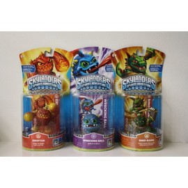 Skylanders Spyro's Adventure (Eruptor. Wrecking Ball & Dino-rang)
