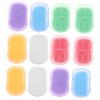 WOONEKY Portable Travel Soap Sheets Material No Odor Compact Light