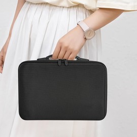 TORIBIO 60 Slots Diamond Painting Storage Containers, 90 PCS Diamond Painting Accessories and Tools Kit Portable Storage Box for DIY Art Craft Jewelry Beads Rhinestones Organizer Case, Black