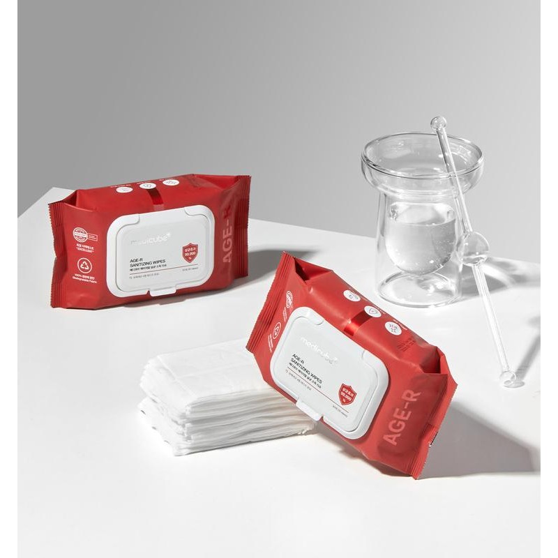 [medicube] AGE-R Device Cleansing Wipes l Gentle