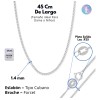 Collar Mujer De Colibrí Plata Fina .925 Y Chapa De