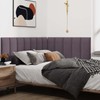 IFNOW Wall Mounted Upholstered Headboard Full, 3D Peel and Stick