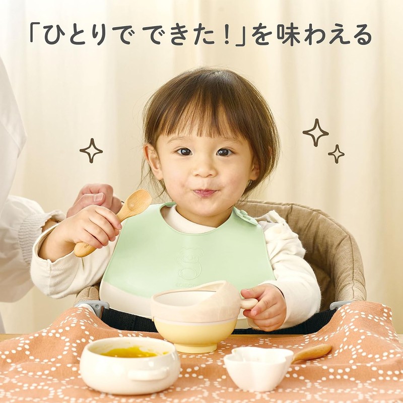 EdisonMama Food Catcher – Dishwasher-Safe Rice Bowl Attachment to Reduce