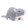 Plush Mouse Toy Funny High Simulation Gray Stuffed Mouse Animal