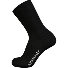 icebreaker Men's Lifestyle Light Crew Socks - Black - X-Large