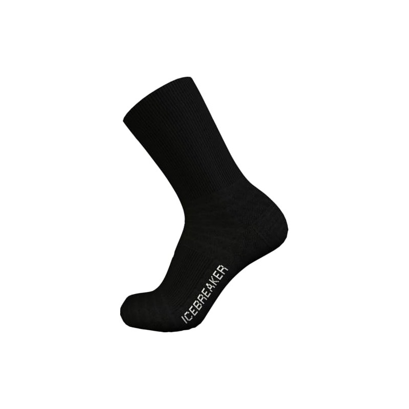 icebreaker Men's Lifestyle Light Crew Socks - Black - X-Large