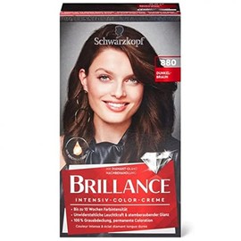 Schwarzkopf Haarfarbe Brillance, 880 Dunkelbraun