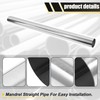 X AUTOHAUX 2pcs Straight 3" OD 45" Length DIY Custom