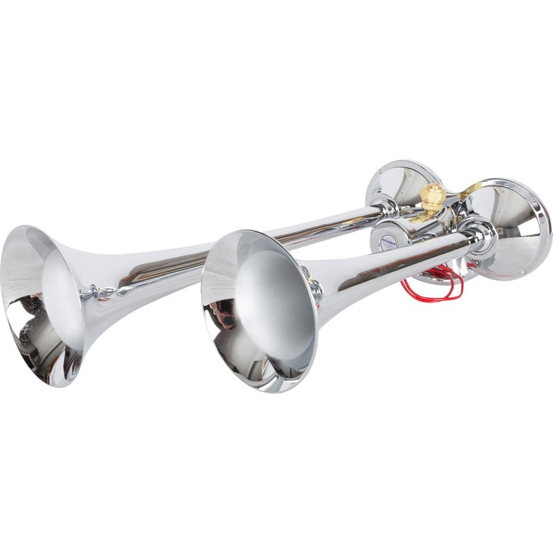 PsychoBlasters Chrome Air Horn Only - 2 Trumpets