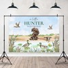 Joliaco Duck Hunting Baby Shower Backdrop Hunter Dog Baby Shower