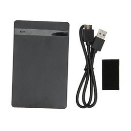 USB3.0 to SATA HDD Enclosure 1TB Supported Auto Sleep USB Power Plug and Play Hard Disk Case for 2.5in HDD SSD  (Not Inclube Hard Disk)