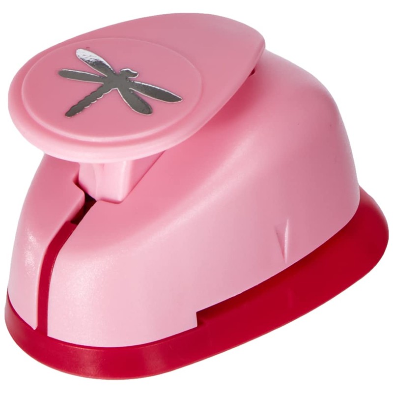 Efco 2.5 cm Medium Dragonfly Punch, Pink