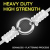AMYSPORTS High Strength Solid Ring Fishing Lure Connector Fishing Rings