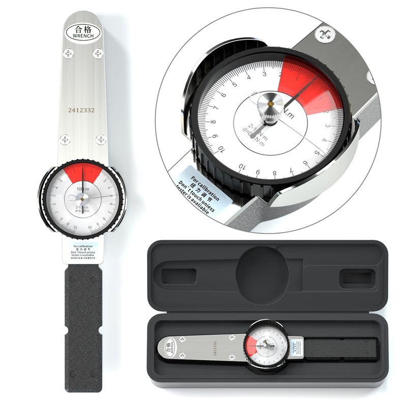 Generic 1/4 inch Torque Wrench, 2-10 N.m TLB Dial, 3%